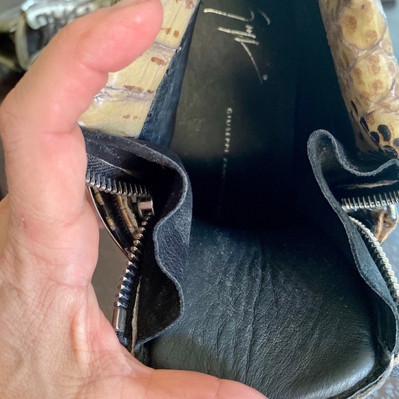 Giuseppe Zanotti London Python Hightop Sneakers - Picture 10 of 10